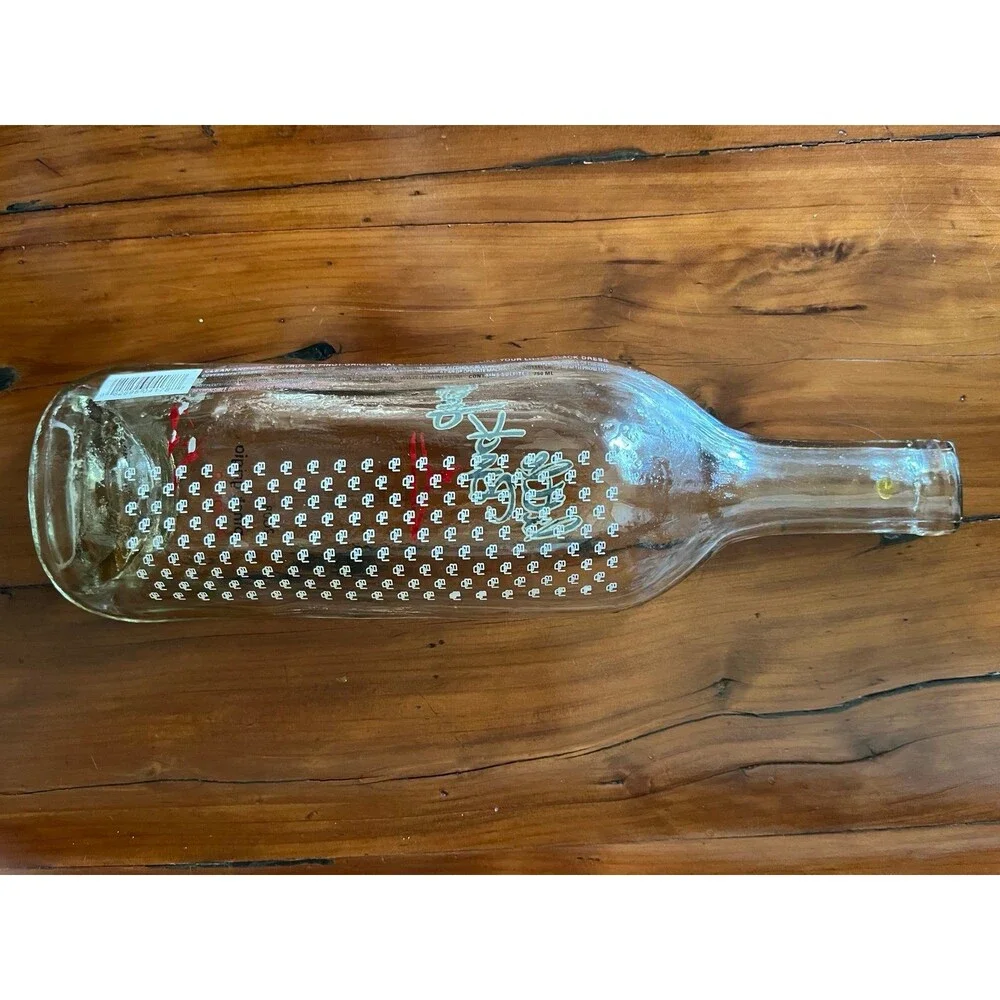 Melted Wine Bottle “Little Black Dress” spoon rest